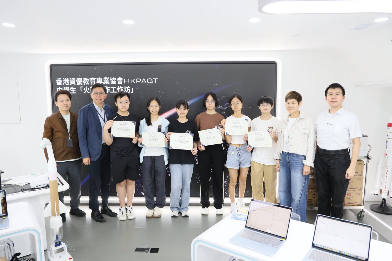 2025年5月24日 – 中學火箭設計及製作課程